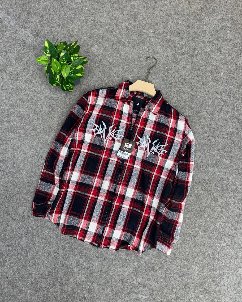 Baggy Zipper Shirt
